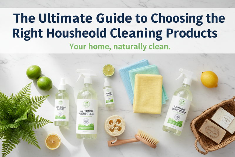 The Ultimate Guide to Choosing the Right Household Cleaning Products