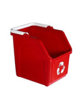6 Gallon Stackable Recycling Bins by SturdyEssentials