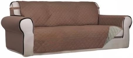 PureFit Reversible Quilted Sofa Cover, Water Resistant Slipcover Furniture - Image 8