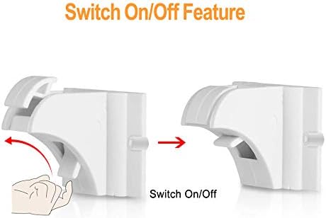 Vmaisi Adhesive Magnetic Locks for Cabinets & Drawers - Image 5