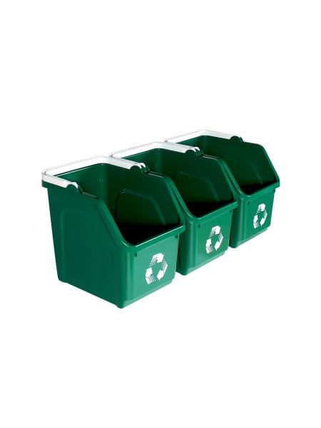 6 Gallon Stackable Recycling Bins - Image 5