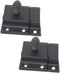 QCAA Oval Turn Cabinet Latch, for Cupboard & Other Furniture, ORB Oil Rubbed by QCAAHardware