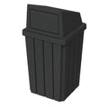 32 Gallon Square Slatted 100% Recycled Plastic Heavy-Duty Commercial Outdoor or by SturdyEssentials