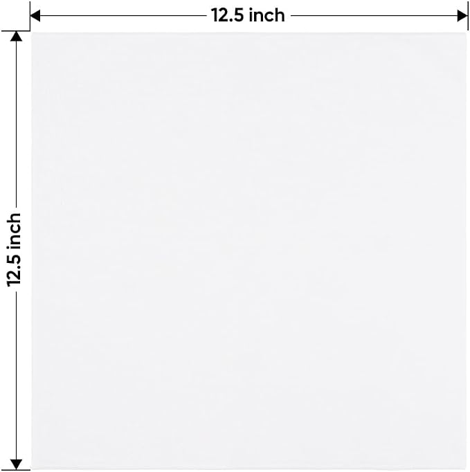 HOMEXCEL White Microfiber Cleaning Cloth 150 Pack, 12.5 x 12.5 inch Microfiber - Image 7