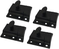 QCAA Oval Turn Cabinet Latch, for Cupboard & Other Furniture, Matte Black by QCAAHardware