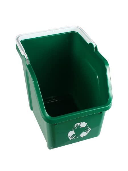 6 Gallon Stackable Recycling Bins - Image 2