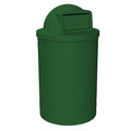 55 Gallon Round 100% Recycled Plastic Heavy Duty Outdoor Trash Can by SturdyEssentials
