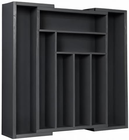 Pipishell Bamboo Expandable Drawer Organizer - Image 8
