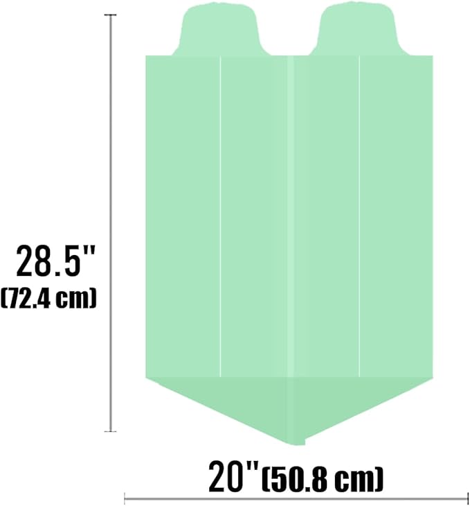 4-6 Gallon Flap Tie Compostable Trash Bags, Kitchen Compost Bags, Sturdy - Image 2