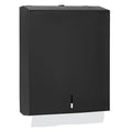 Paper Towel Dispenser Wall Mount, Matte Black Stainless Steel Commercial Paper by Stardrix