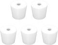 Labasics 5-Pack 6# Single-Hole Silicone Stoppers, Durable and Reusable Silicone by Labasics