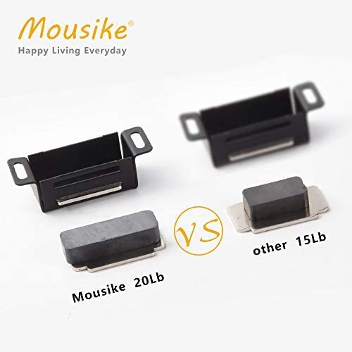 Mousike Cabinet Magnets Magnetic Door Catch Stainless Steel Door Magnet - Image 7