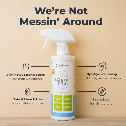 Oxyfresh Premium Crate & Cage Cleaner – Professional Dog Crate & Small Animal & - Image 3