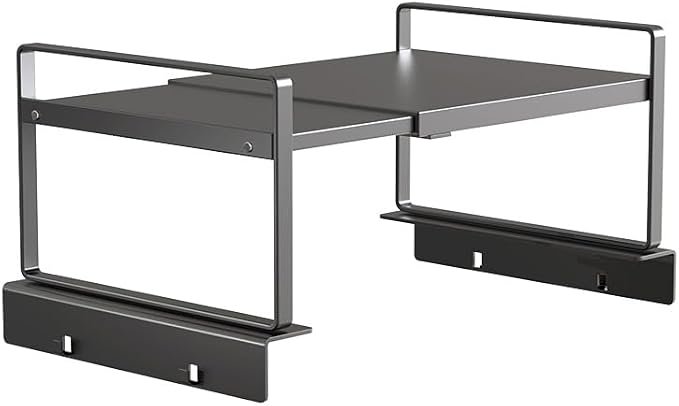 Adjustable Fridge Top Storage Rack, 12.4"-23.62" Expandable Organizer Shelf - Image 3