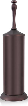 Bronze Toilet Brush and Holder，Extra Long Handled Toilet Brush by UNCONSIL