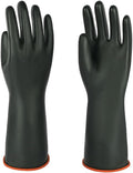 Heavy-Duty Latex Chemical Resistant Gloves by GOLVESHELPYOUIMPROVELIFE