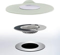 2PCS Bathtub Stopper Hair Catcher Kit, Bathtub Drain Strainer, Tub Stopper Plug by Seatery