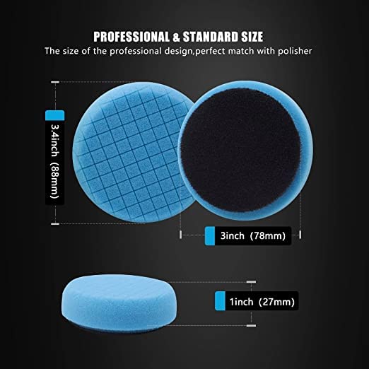 Buffing Polishing Pads, SPTA 5Pc 3.5 Inch Face - Image 5