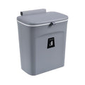 TOPROAD Kitchen Hanging Trash Can, 2.4 Gallon Wall Mounted Counter Waste by TOPROAD