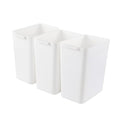 4.5 Gallon Plastic Wastebasket, Slim Trash Container Bin by Julyeen