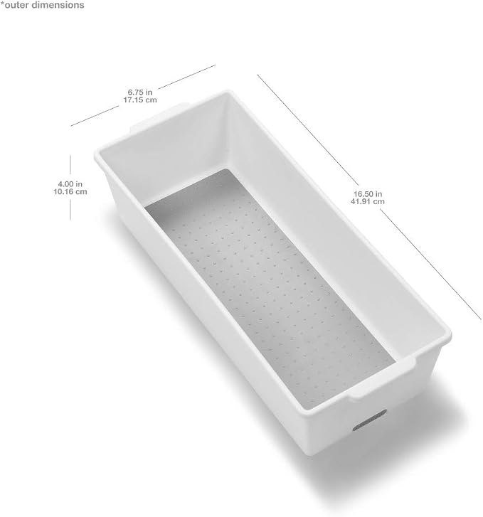 Madesmart Plastic Multipurpose Storage Organizer Deep Bin - Image 4