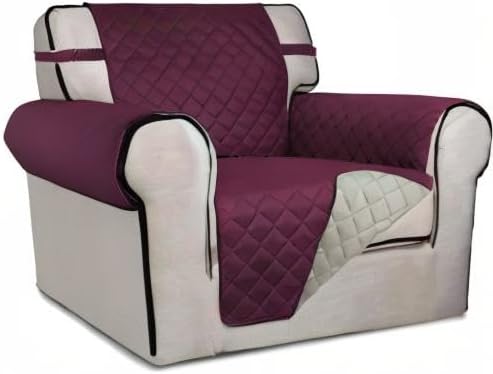 PureFit Reversible Quilted Sofa Cover, Water Resistant Slipcover Furniture - Image 8