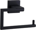 Matte Black Toilet Paper Holder SUS 304 Stainless Steel Wall Mounted Toilet by kimzcn