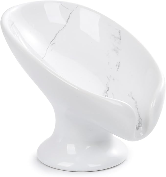 Soap Dish, Self Draining Bar Soap Holder by ANTISSHOME