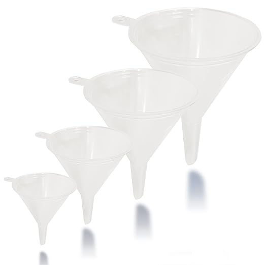 Funnel Set - Durable, Food-Grade Plastic funnels by LIQVEE