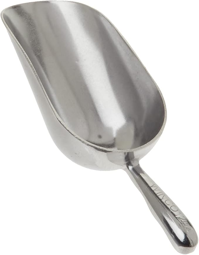 Winco Aluminum Utility Scoop - Image 4
