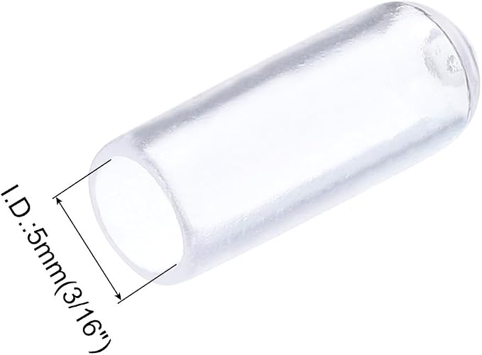 uxcell 20pcs Rubber End Caps 5mm ID Vinyl PVC Round Tube Bolt Cap Cover Screw - Image 3