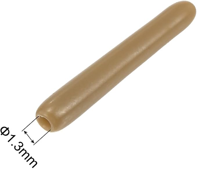 uxcell 20pcs Rubber End Caps 1.3mm ID Vinyl PVC Round Tube Bolt Cap Cover Screw - Image 3