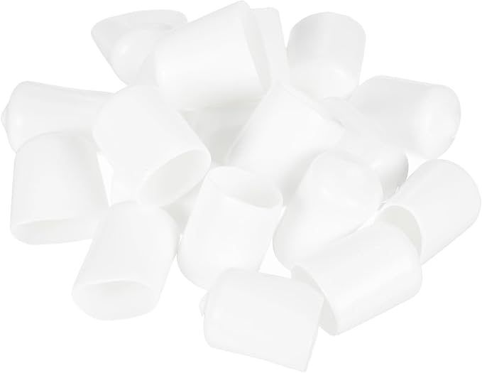 uxcell 20pcs Rubber End Caps 15.5mm ID Vinyl Round Tube Bolt Cap Cover Thread - Image 4