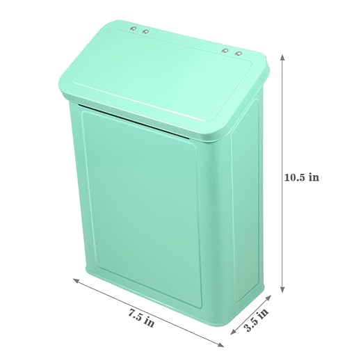 Picowe Magnetic Laundry Storage, Large Metal Lint Holder Bin - Image 2