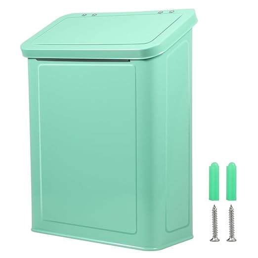 Picowe Magnetic Laundry Storage, Large Metal Lint Holder Bin by Picowe