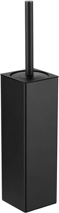 BGL Toilet Brush and Holder Set, Matte Black Freestanding by BGL