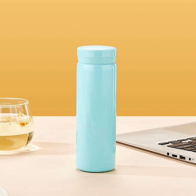 10oz Mini Water Bottle Stainless Steel Thermos Small Flask - Image 4