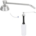 Heavy Duty Brass Countertop Liquid Soap Dispenser, Commercial Grade Top Fill by Stardrix