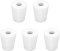 Labasics 5-Pack 3# Single-Hole Silicone Stoppers, Durable and Reusable Silicone by Labasics