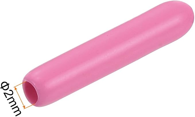 uxcell 20pcs Rubber End Caps 2mm ID Vinyl PVC Round Tube Bolt Cap Cover Screw - Image 3
