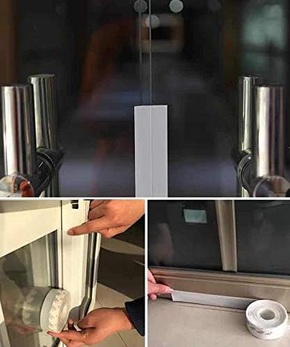 Black Weather Stripping for Window Doors Self Adhesive Weatherstrips 16 Feet - Image 4