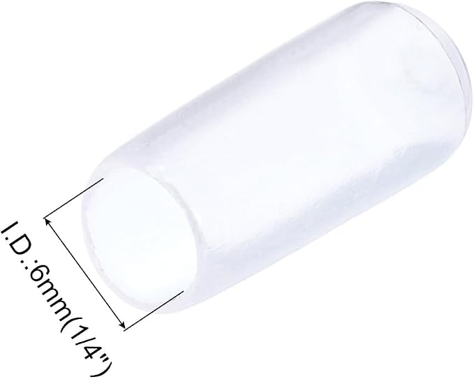 uxcell 20pcs Rubber End Caps 6mm ID Vinyl PVC Round Tube Bolt Cap Cover Screw - Image 3