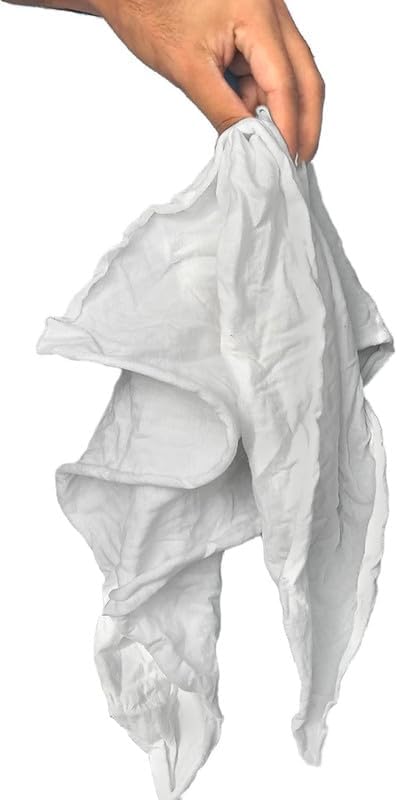 Premium White T-Shirt Cleaning Rags – White Cotton Rags - Image 9