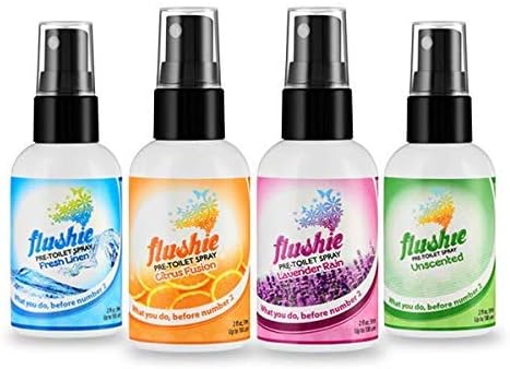 Flushie Pre-Toilet Spray for Poop Travel Size Toiletries Bathroom Spray for - Image 5