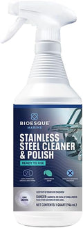 Bioesque Marine Stainless Steel Cleaner & Polish, 32 Fluid Ounce by Bioesque