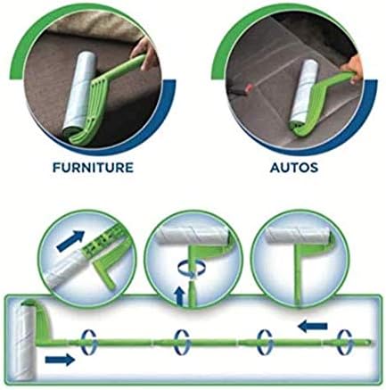 Leo 10-Inch Wide Lint Roller Refills, 6 Rolls - Image 5