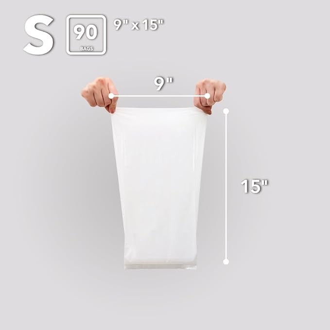 BOS Odor-Sealing Kitchen, Home & Food Small Trash Bags - Image 4