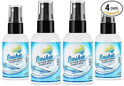 Flushie Pre-Toilet Spray for Travel Size Toiletries by FlushiePre-ToiletSpray