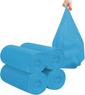 2-4 Gallon Portable Trash Bags, Bedroom Trash Can, Strong Trash Bags（Blue） by Yourlifelittleassistant