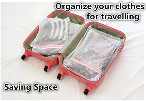 Mesh Laundry Bag, Kasiria 5 Pcs Washing Bags- - Image 3